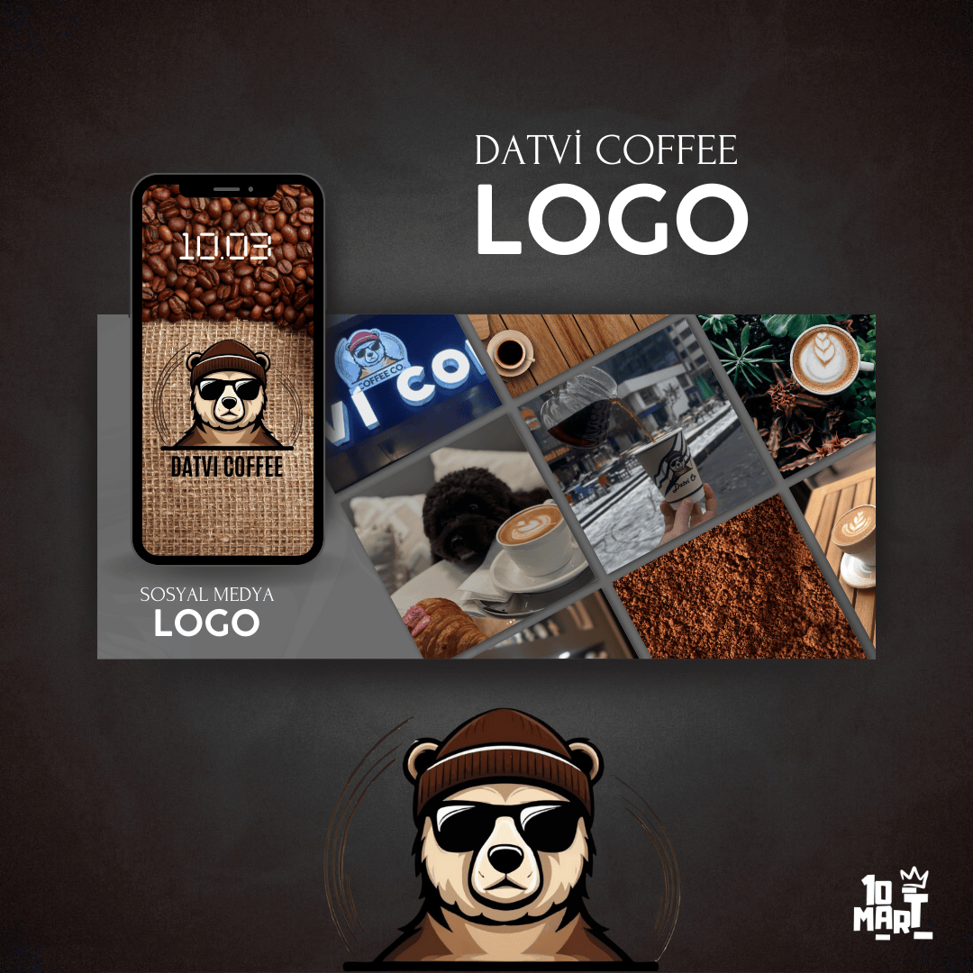 Datvi Coffee – Logo Tasarımı ve Marka Kimliği