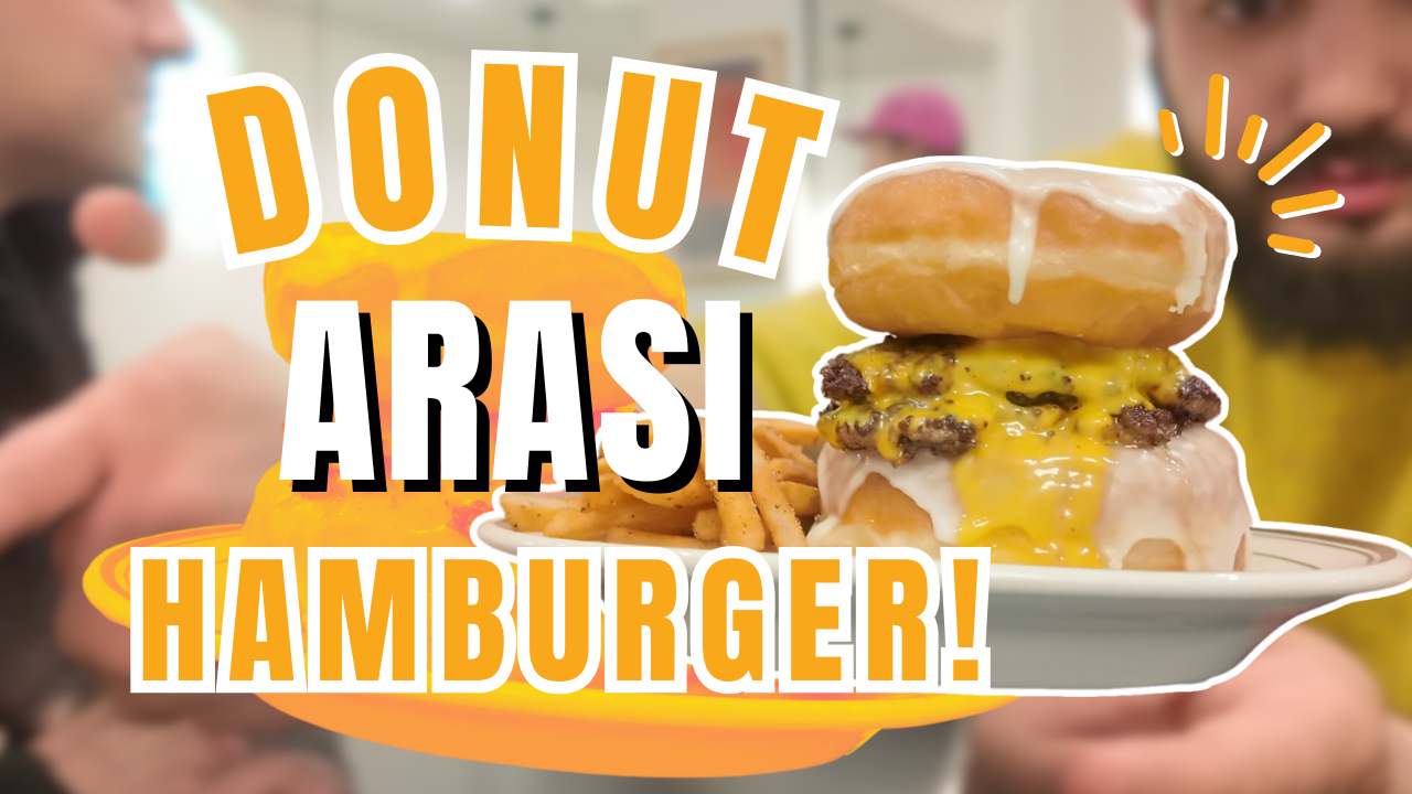 Japonya’da Donut Arası Hamburger